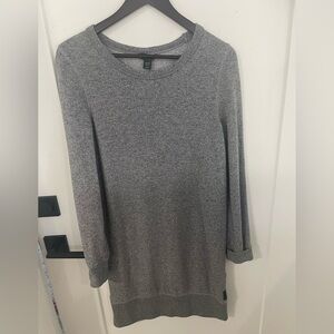 Roots Heather Gray Long Sleeve Dress